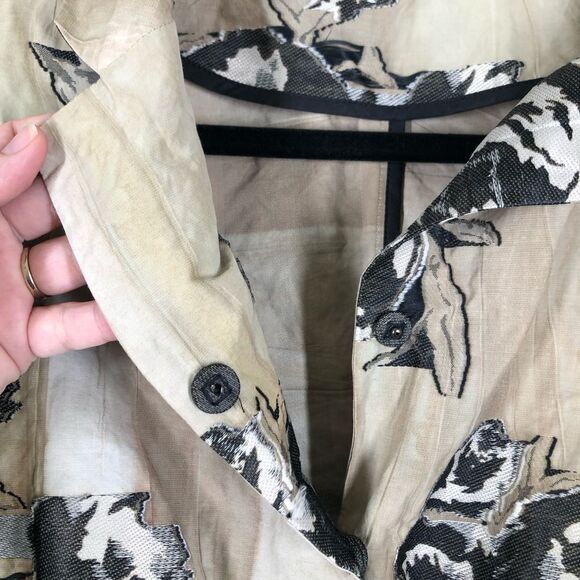 Annette Gortz Unique Textured Blazer Jacket Size 38 or Medium - Picture 3 of 9